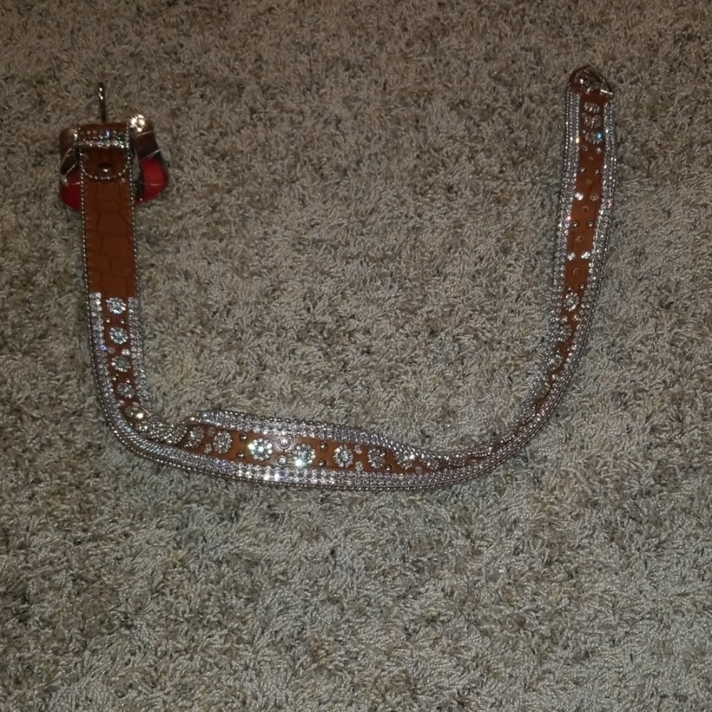 New, very blingy belt